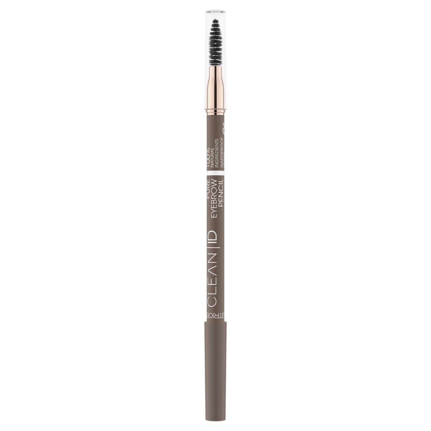 Catrice Clean ID Pure Eyebrow Pencil crayon sourcils double embout 040 Ash Brown