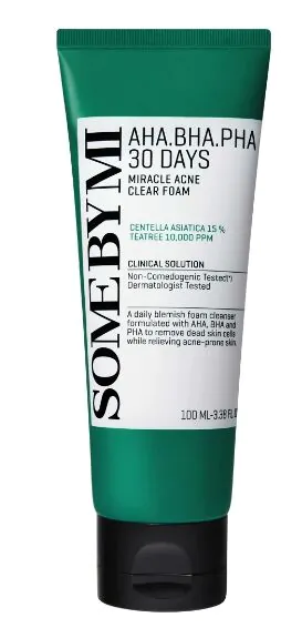 Some By Mi AHA-BHA-PHA Miracle Acne Clear Pianka oczyszczająca