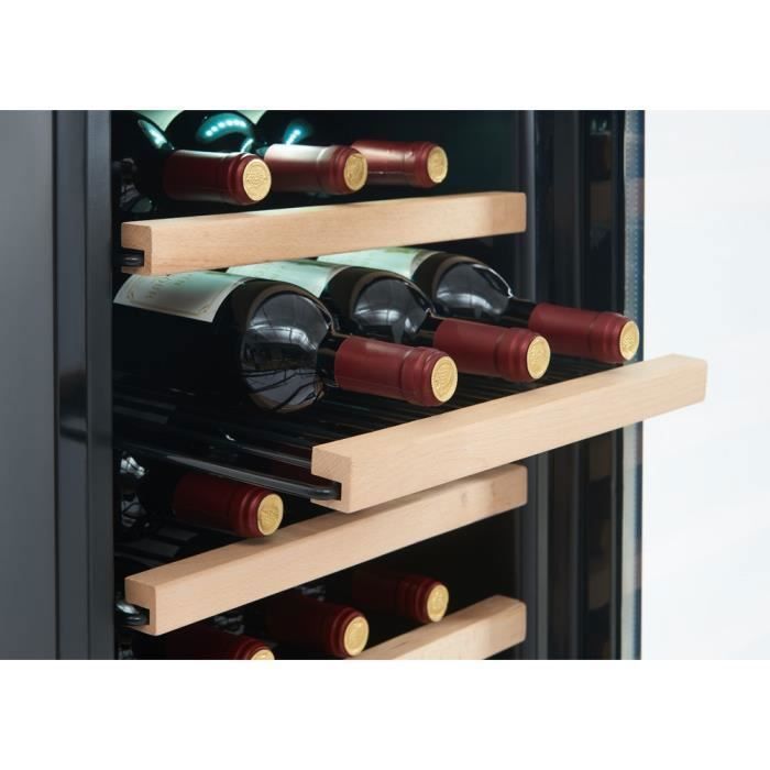 HYUNDAI Cave à vin de service 41 bouteilles 91L single zone finition bois