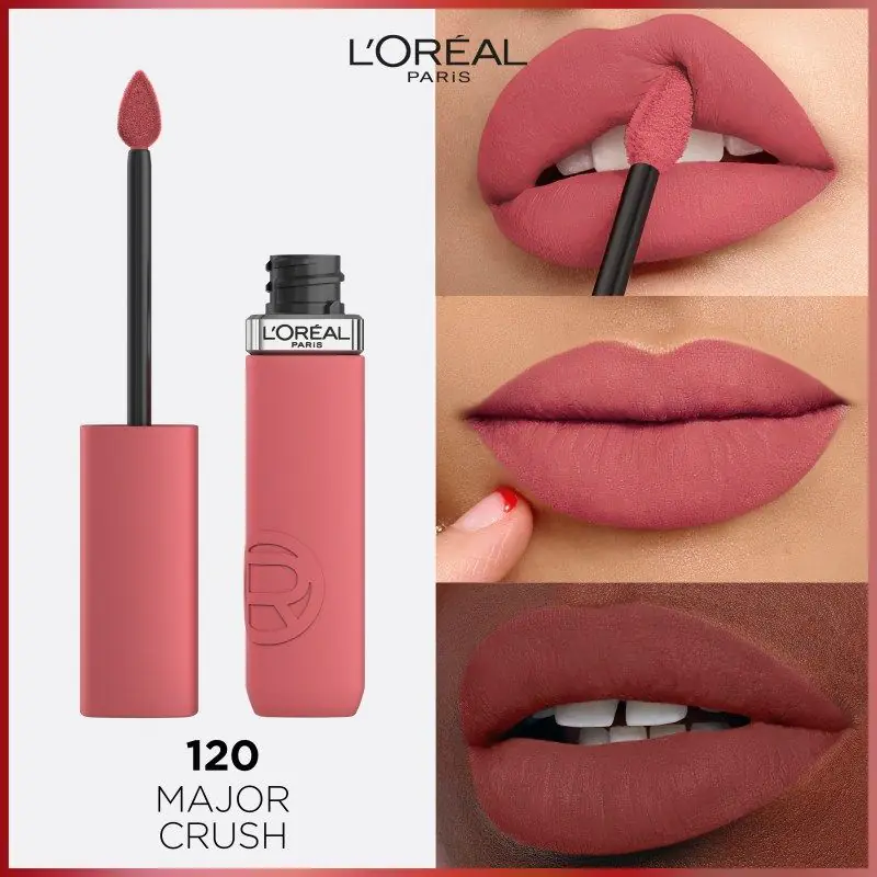 L’Oréal Paris Matte Resistance Pomadka do ust w płynie 120 Major Crush