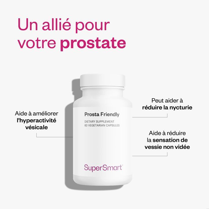 Prosta-vriendelijk - Cranberrypoeder - Helpt incontinentie te verminderen - Urinair comfort - Voedingssupplement - SuperSmart