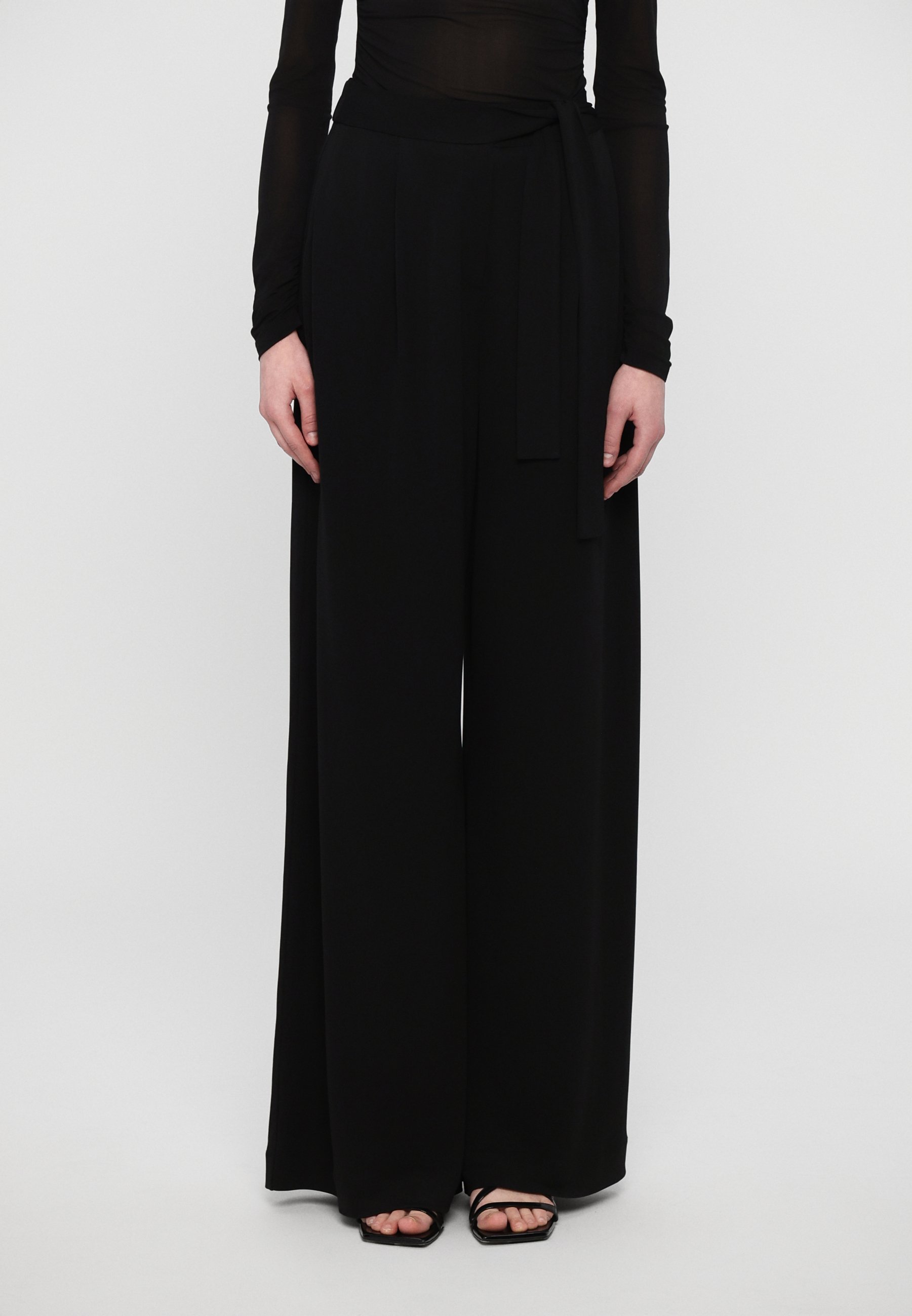 Diane von Furstenberg TAYLOR PANTS - Broek - zwart