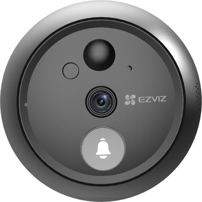 Mirilla conectada - EZVIZ - HP4 - Wi-Fi, pantalla de 4,3