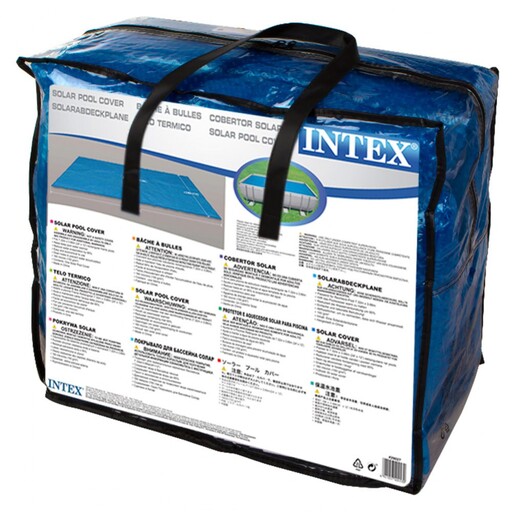Couverture solaire Intex pour piscines rectangulaires 366 x 732 cm