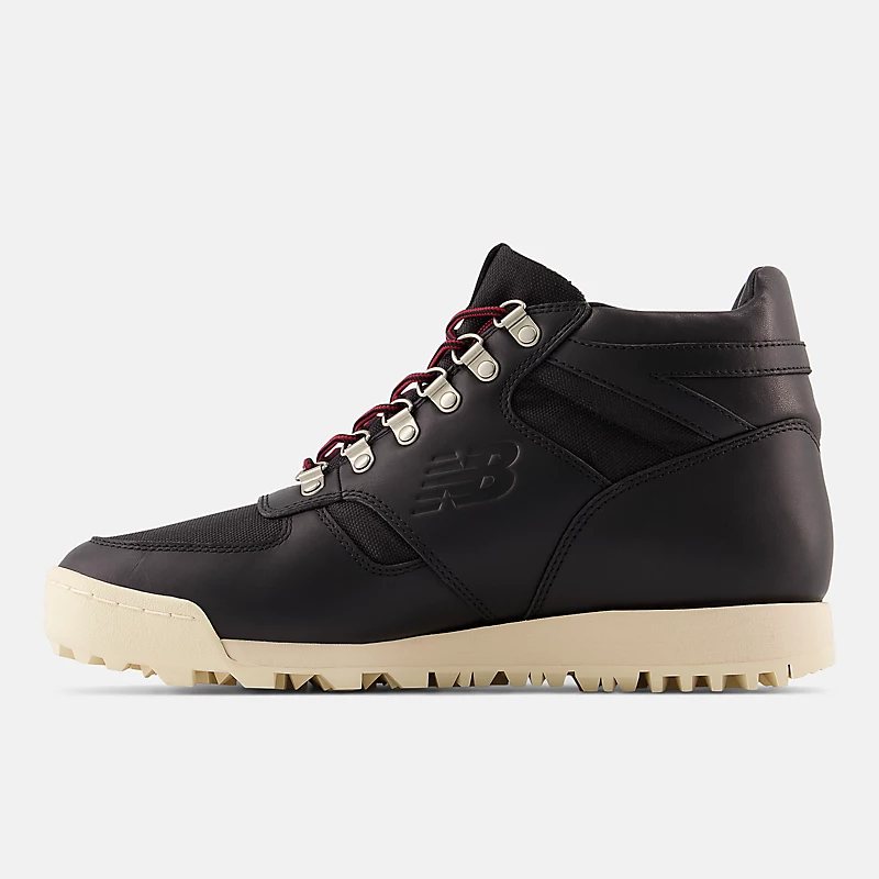 Unisex Rainier - Negru cu Nuci de Macadamia și Nuanță Stacojie