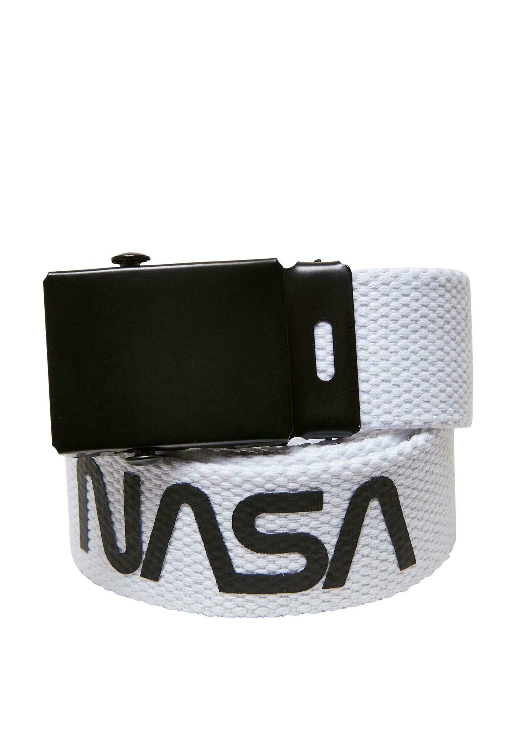 Lot de 2 ceintures Mister Tee unisexe NASA - blanc bleu