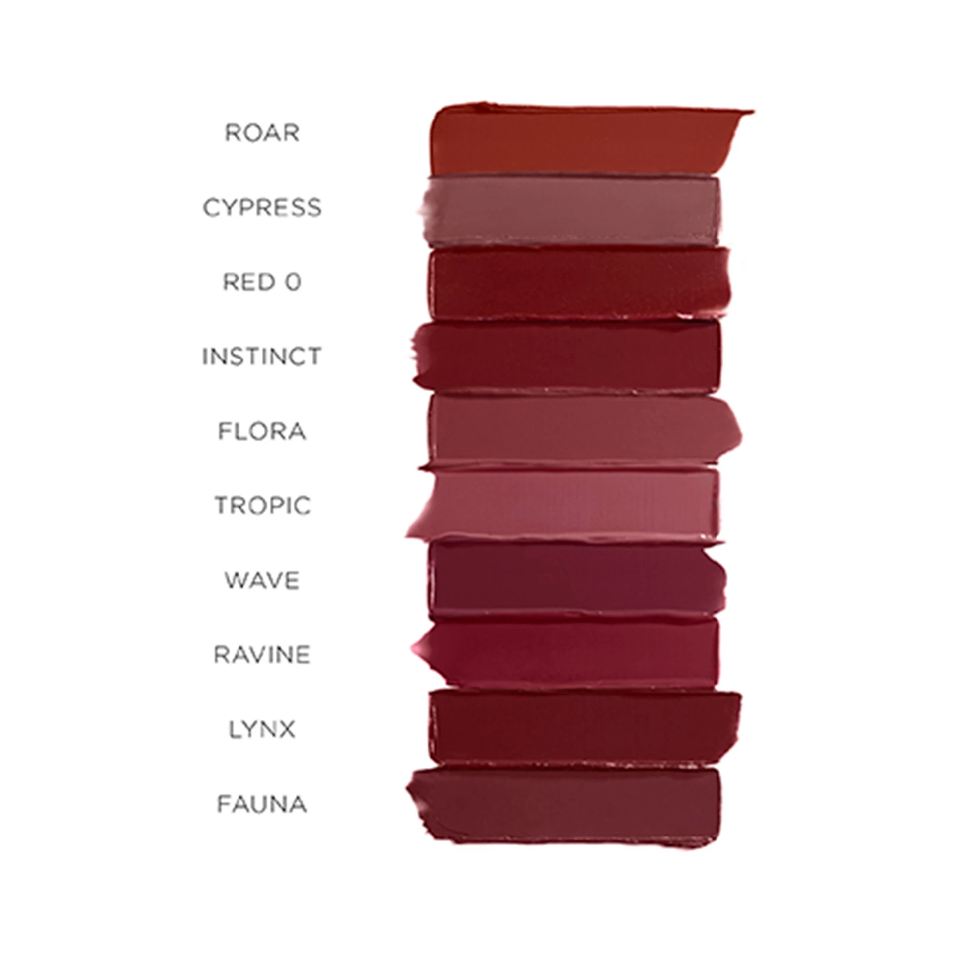 Atrakinta satininė kreminė lūpų dažų paletė „Cypress 328“ – smėlio spalvos