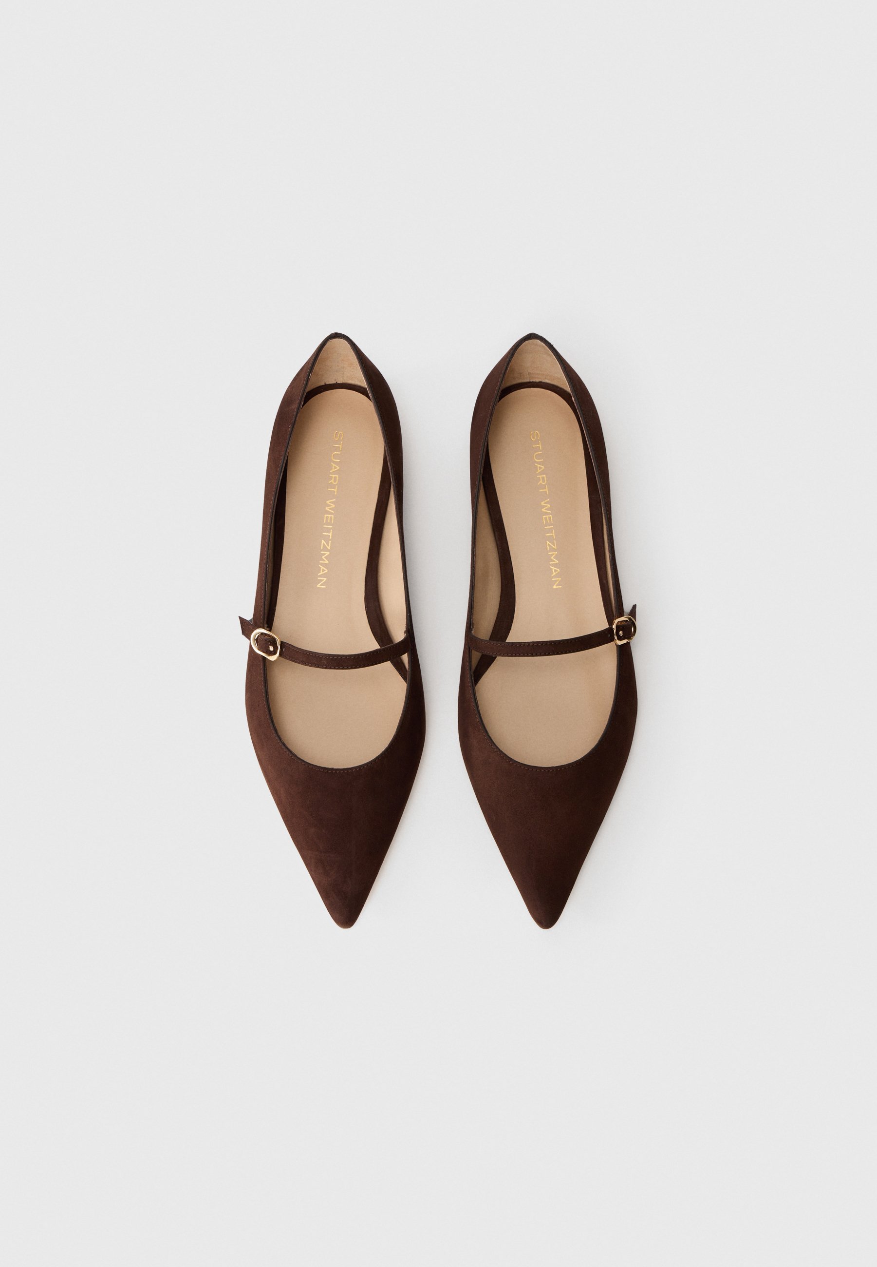 Stuart Weitzman EMILIA - Ballerines - noyer