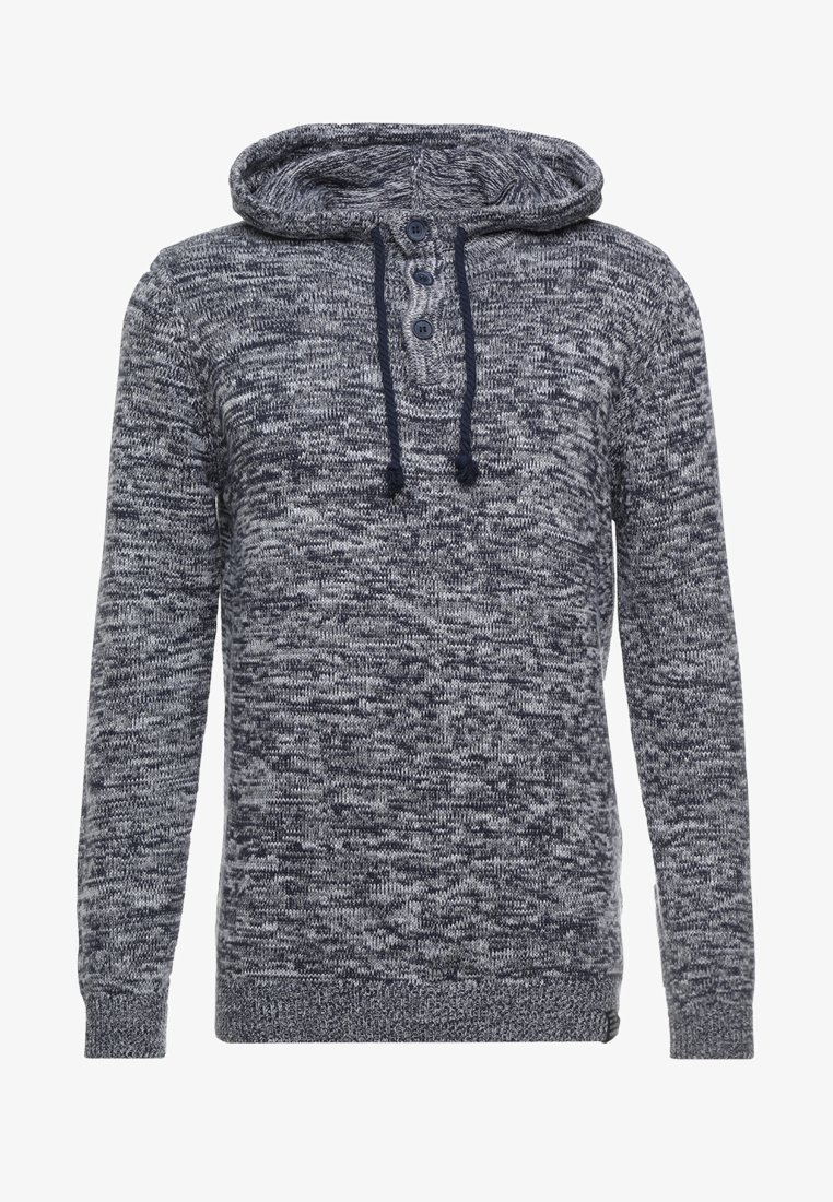 Sweat à capuche Pier One - bleu foncé