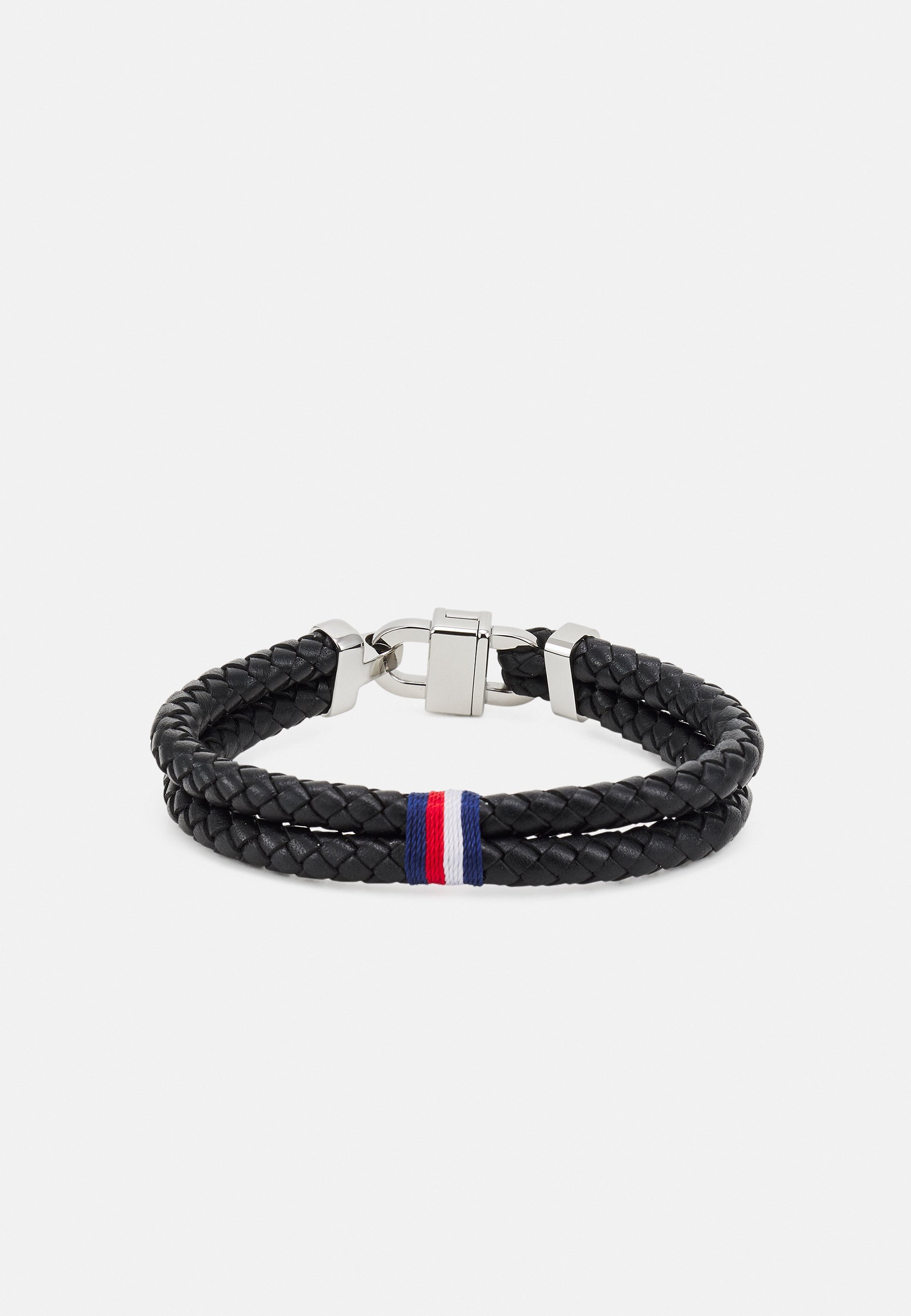 Tommy Hilfiger armband - zwart/zilverkleurig