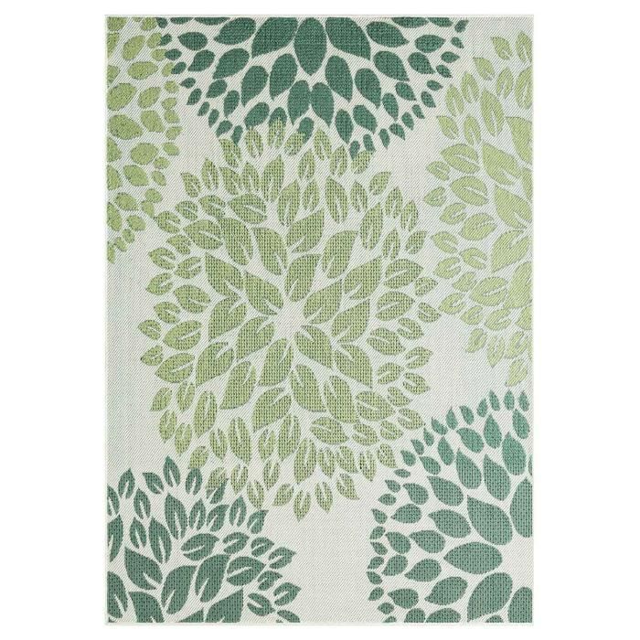 Tapis d'extérieur - VIMODA - Beige - Fibres naturelles - 60x100 cm - Moderne