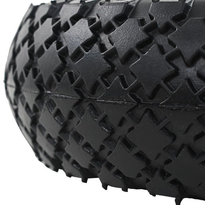 Ruedas para carretilla de mano vidaXL, 2 unidades, de goma 3.00-4 (245x82)