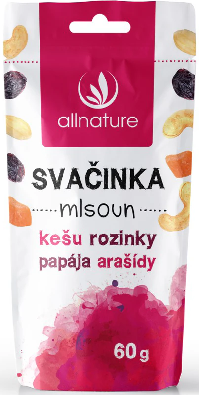 Allnature Sweetie Snack - směs ořechů a sušeného ovoce