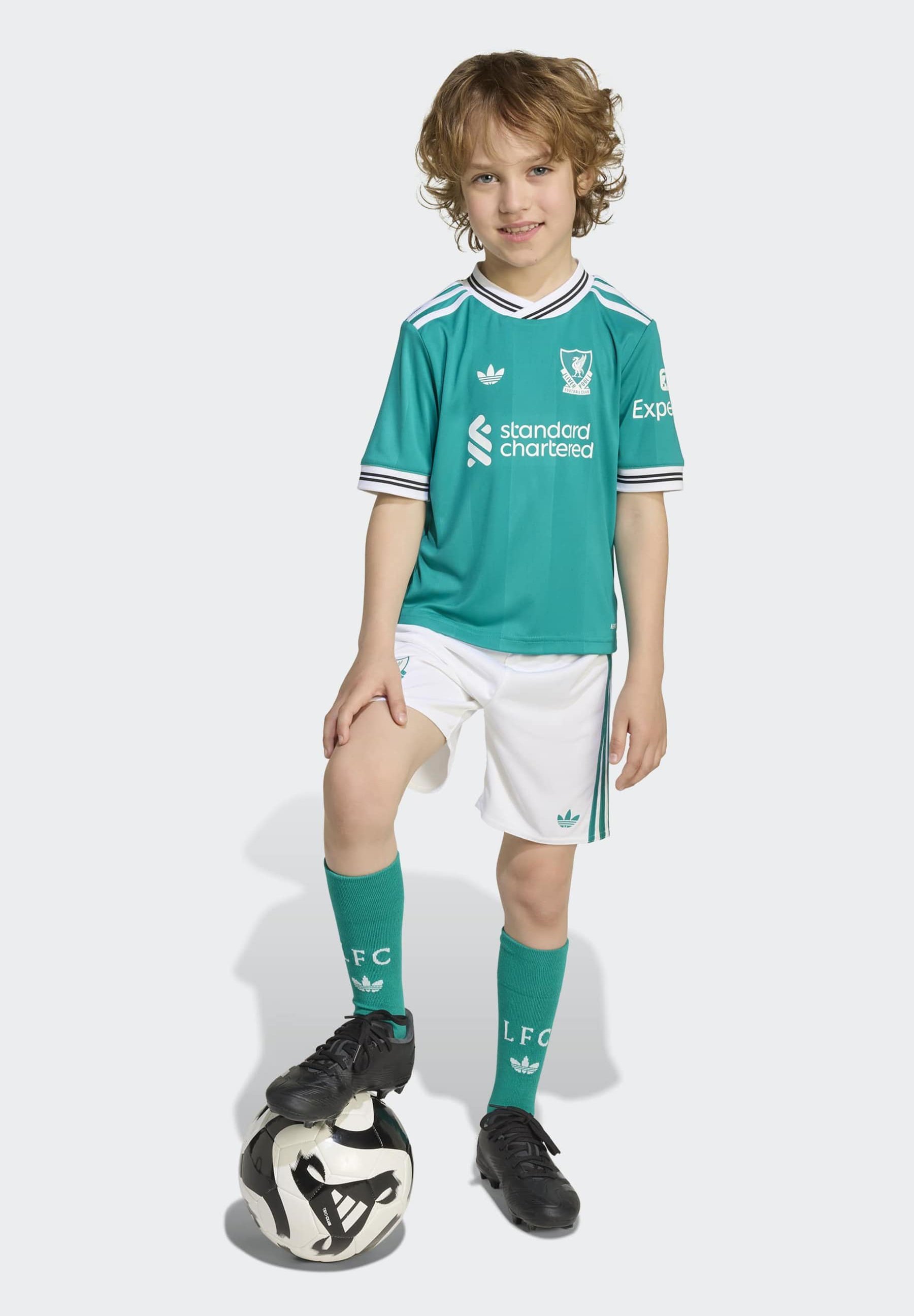 adidas Performance LIVERPOOL FC 25/26 DERDE TENUE UNISEX - Clubkleding - zeegroen