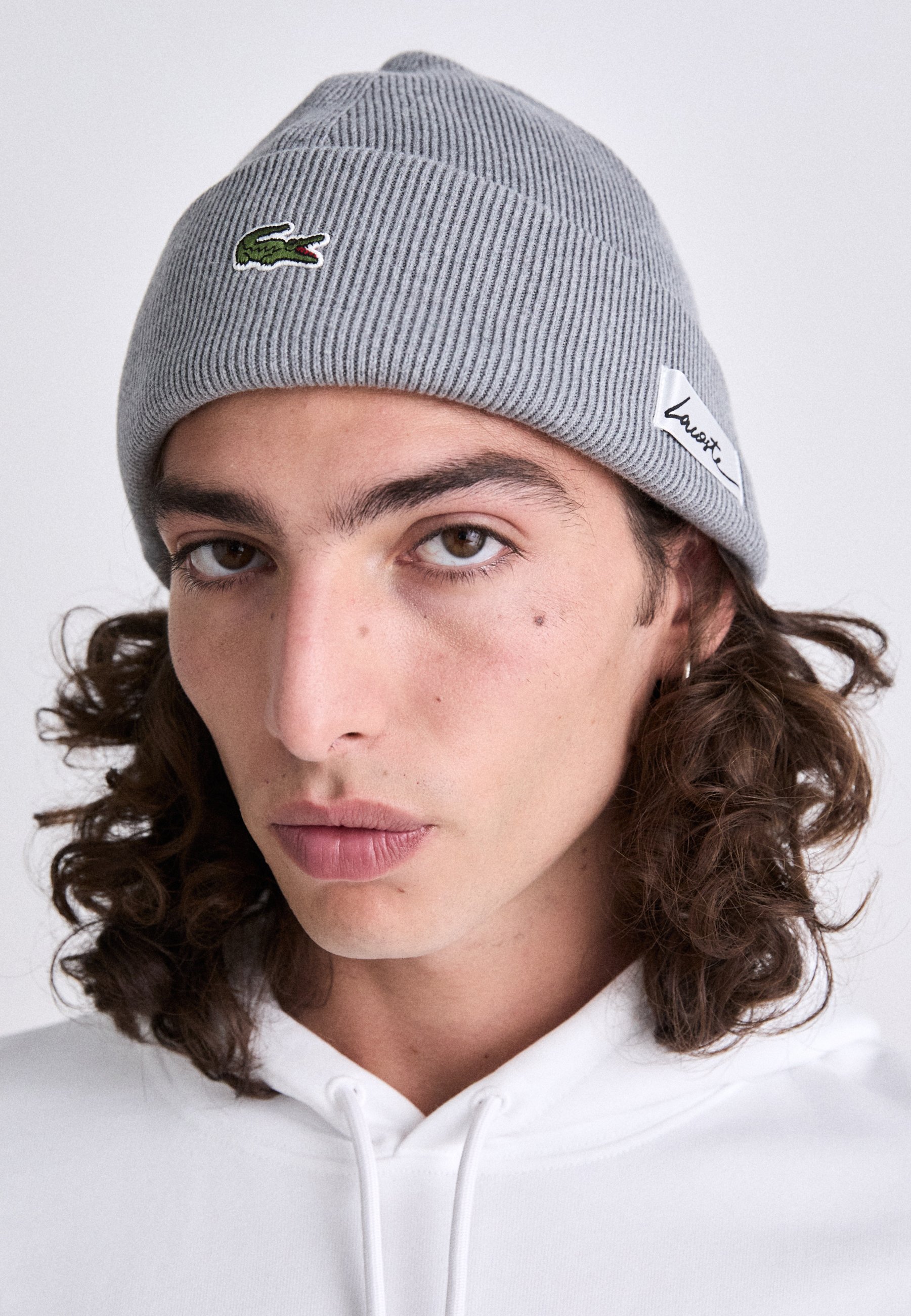 Berretto Lacoste unisex - grigio chiaro