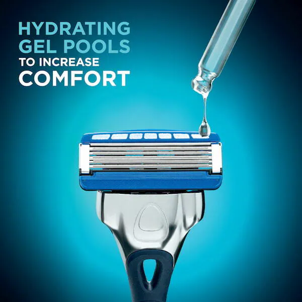 Lame di ricambio Wilkinson Sword Hydro 5 per la protezione della pelle, confezione da 4 | Uomo | Superdrug