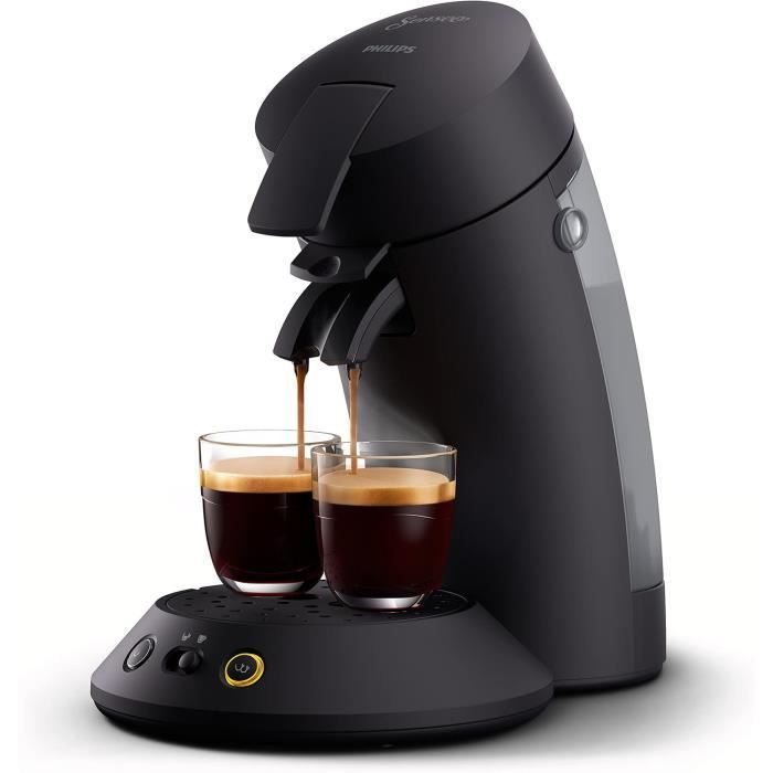 Kapselkaffeemaschine – Philips – SENSEO CSA210/22 – Klavierlack-Schwarz – Coffee Boost-Technologie – 15 € Rabatt