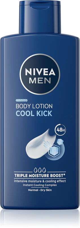 Leite Corporal Hidratante NIVEA MEN Cool Kick