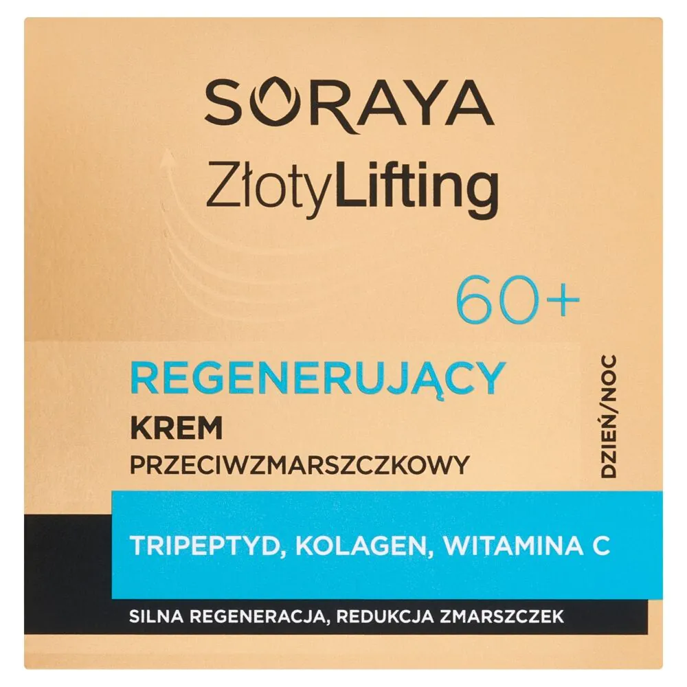 Soraya Złoty Lifting Regenerujący krem przeciwzmarszczkowy 60+ 50ml