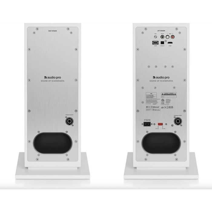 Hi-Fi Wireless Speakers - Audio Pro A48 - White - Wi-Fi & Bluetooth - Multiroom