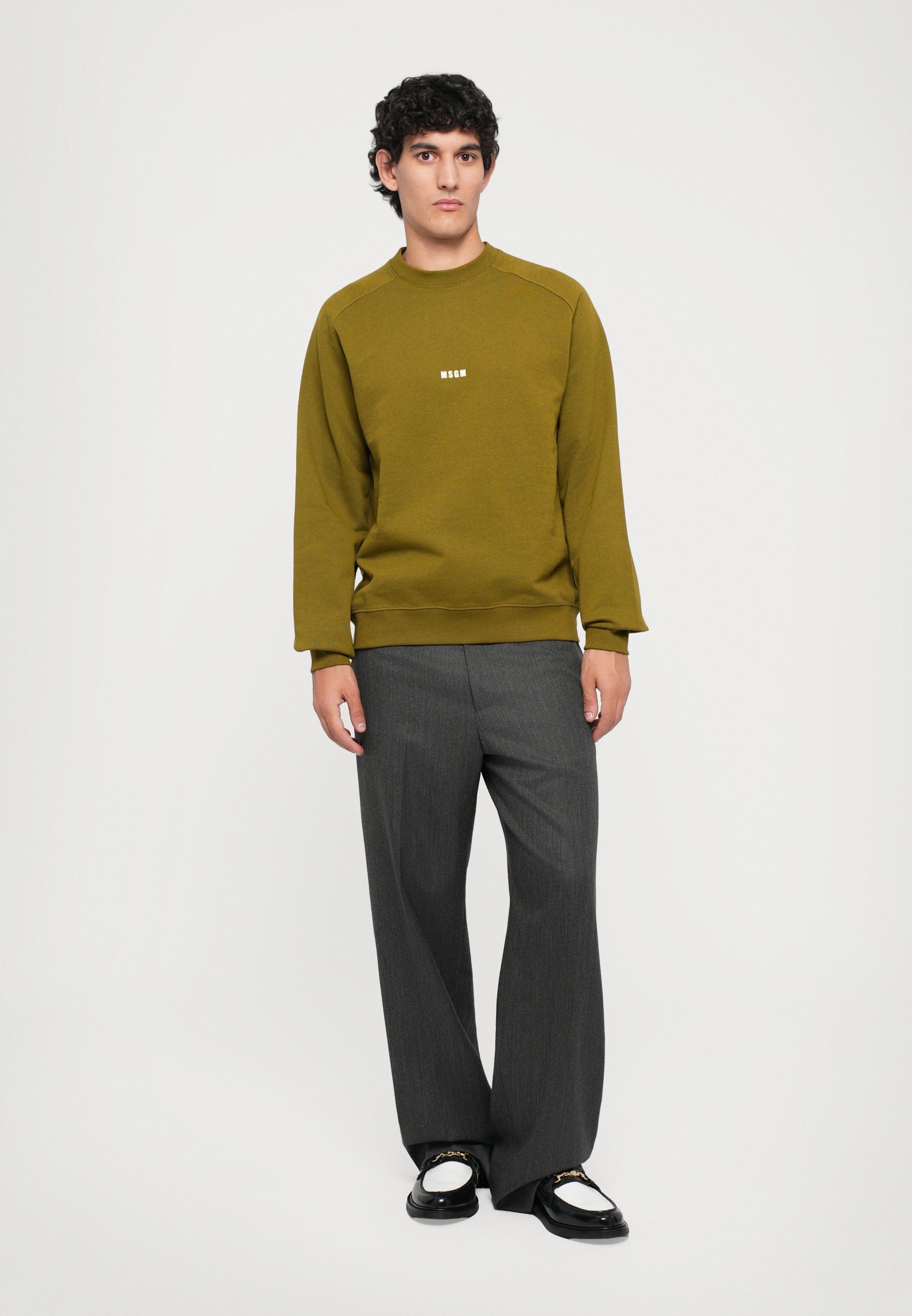 Felpa MSGM - verde oliva