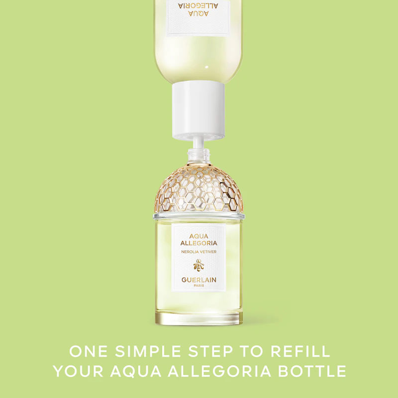 GUERLAIN Aqua Allegoria Nerolia Vetiver Eau de Toilette, frasco recarregável para mulheres
