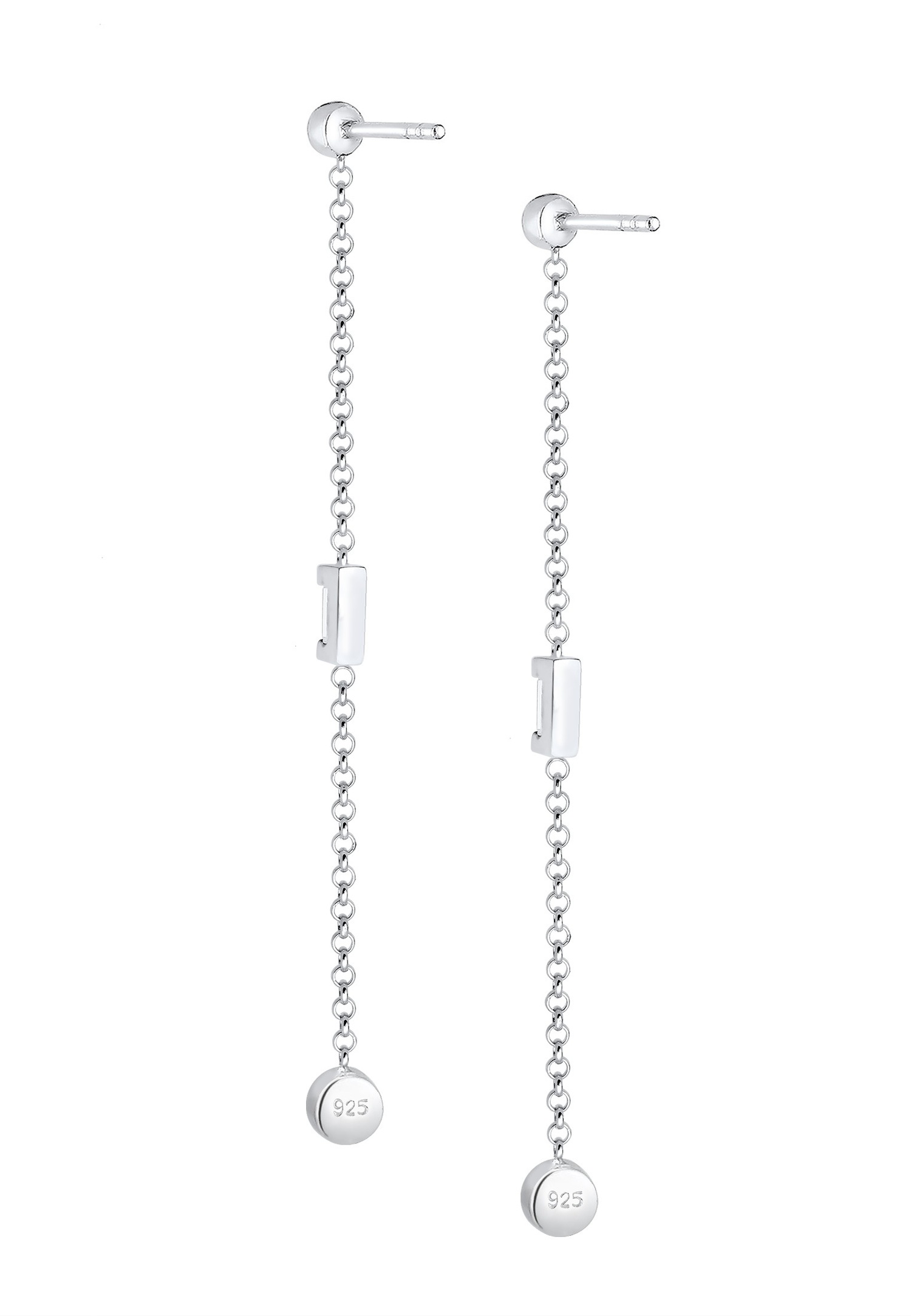 Elli PREMIUM Femme Chaîne à l'Allure Moderne avec une Pierre Topaze en Argent Sterling 925