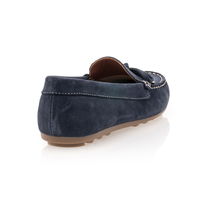 Mocassins / chaussures bateau Femme Bleu