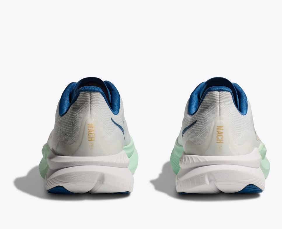 HOKA Mach 6 Givre / Or