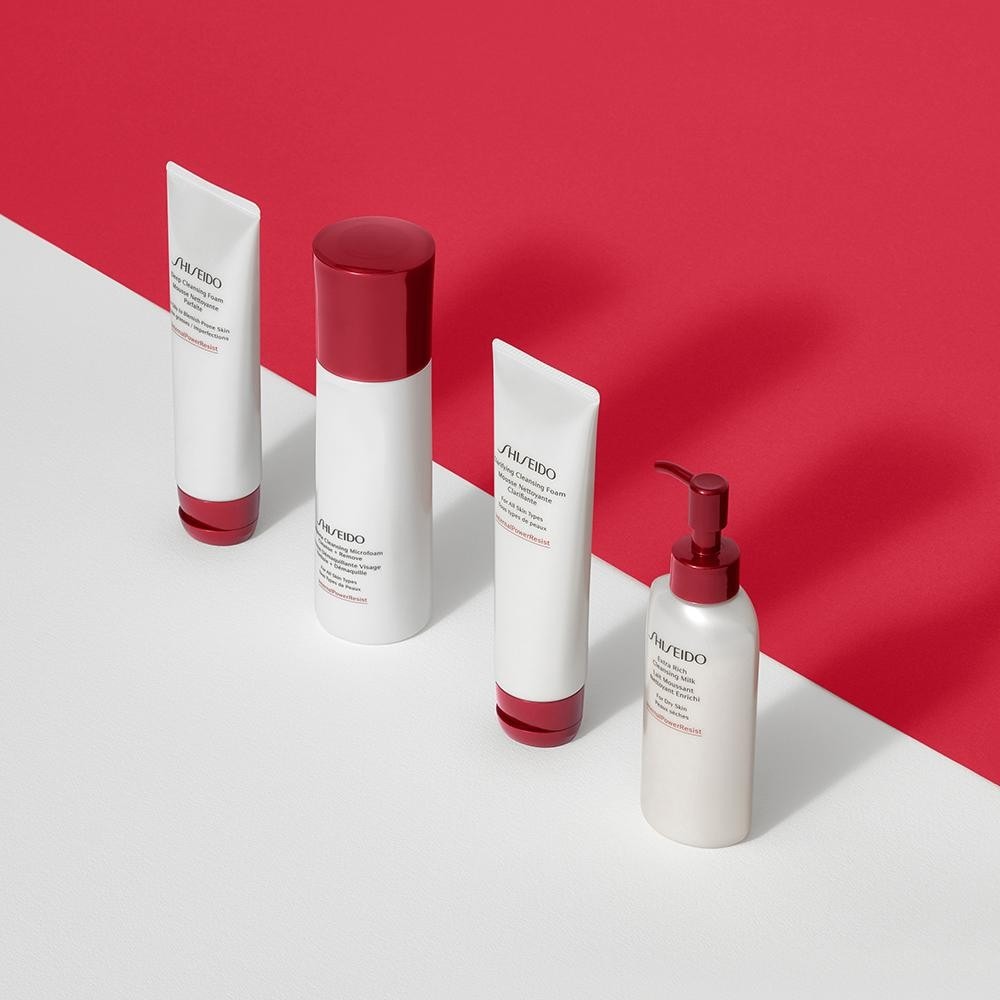 Shiseido sminkefjerner komplett rensende mikroskum - 180 g