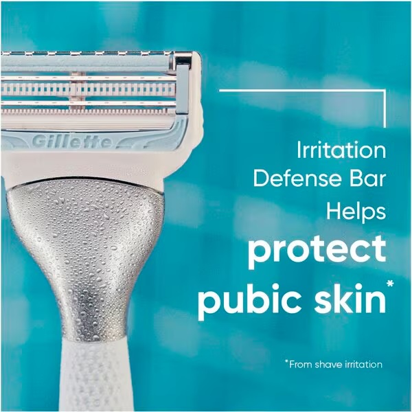 Gillette Venus Satin Care britvice za kožu i stidne dlake, 4 komada