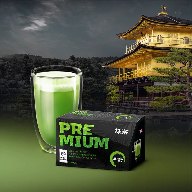 Chá Matcha Premium Orgânico em Pó