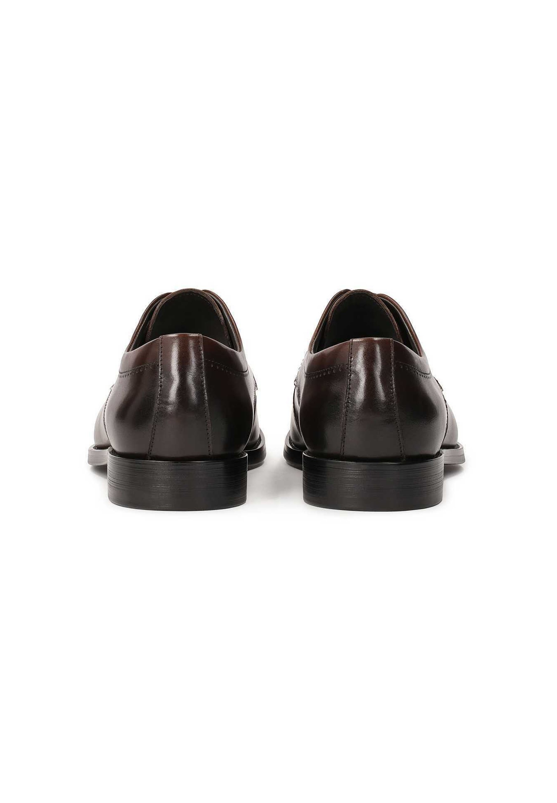 Kazar AUTHIOS - Slimme veterschoenen - bruin