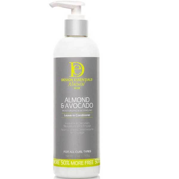 Balsamo senza risciacquo Design Essentials Mandorla e Avocado