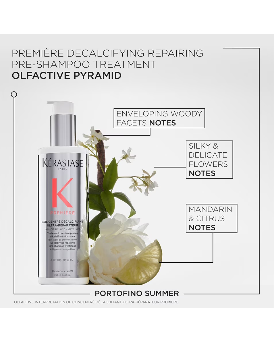 KÉRASTASE Première Concentré Décalcifiant Ultra-Réparateur Concentrat reparator pre-șampon pentru părul deteriorat