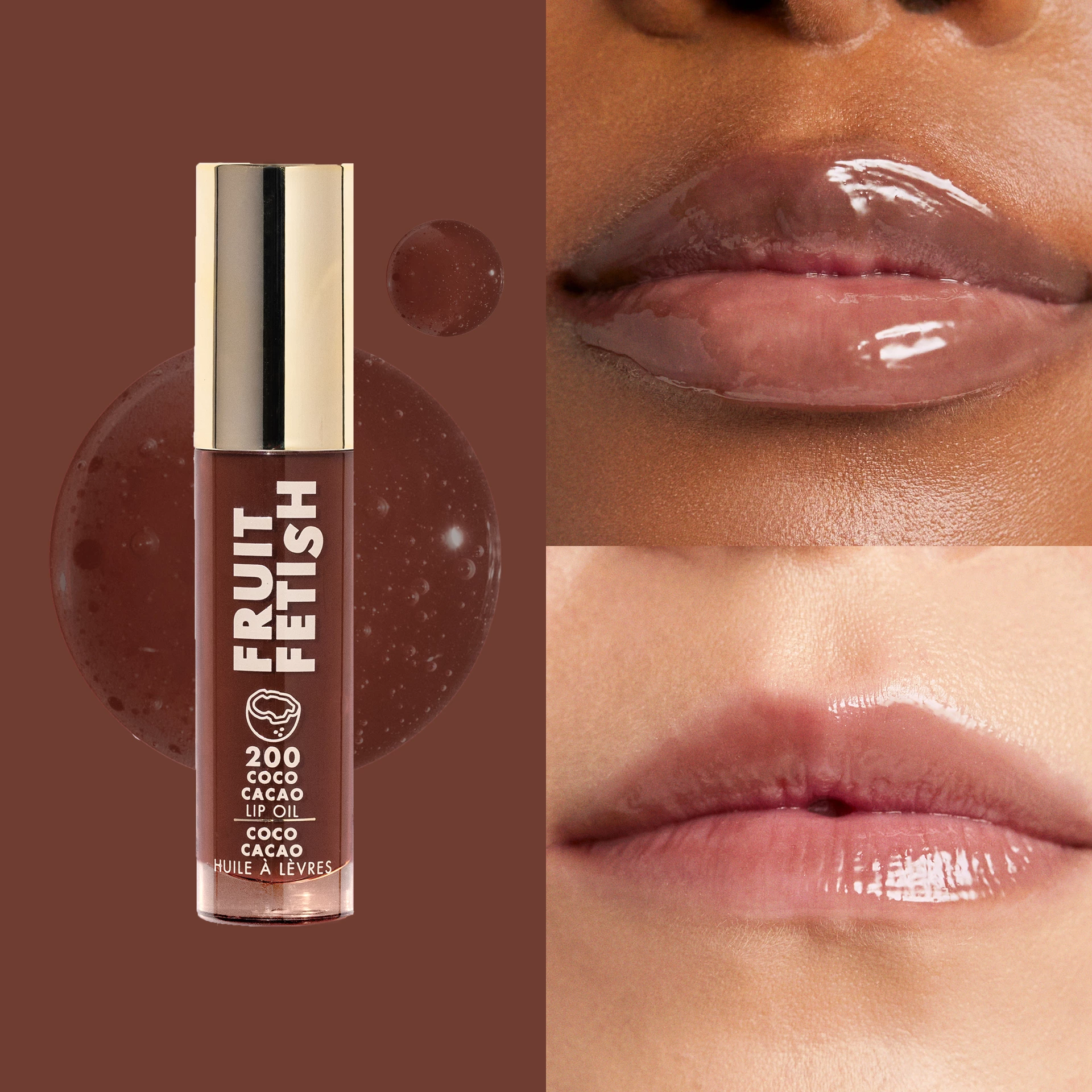 Ulei de buze Fruit Fetish Coco Cacao - Milani