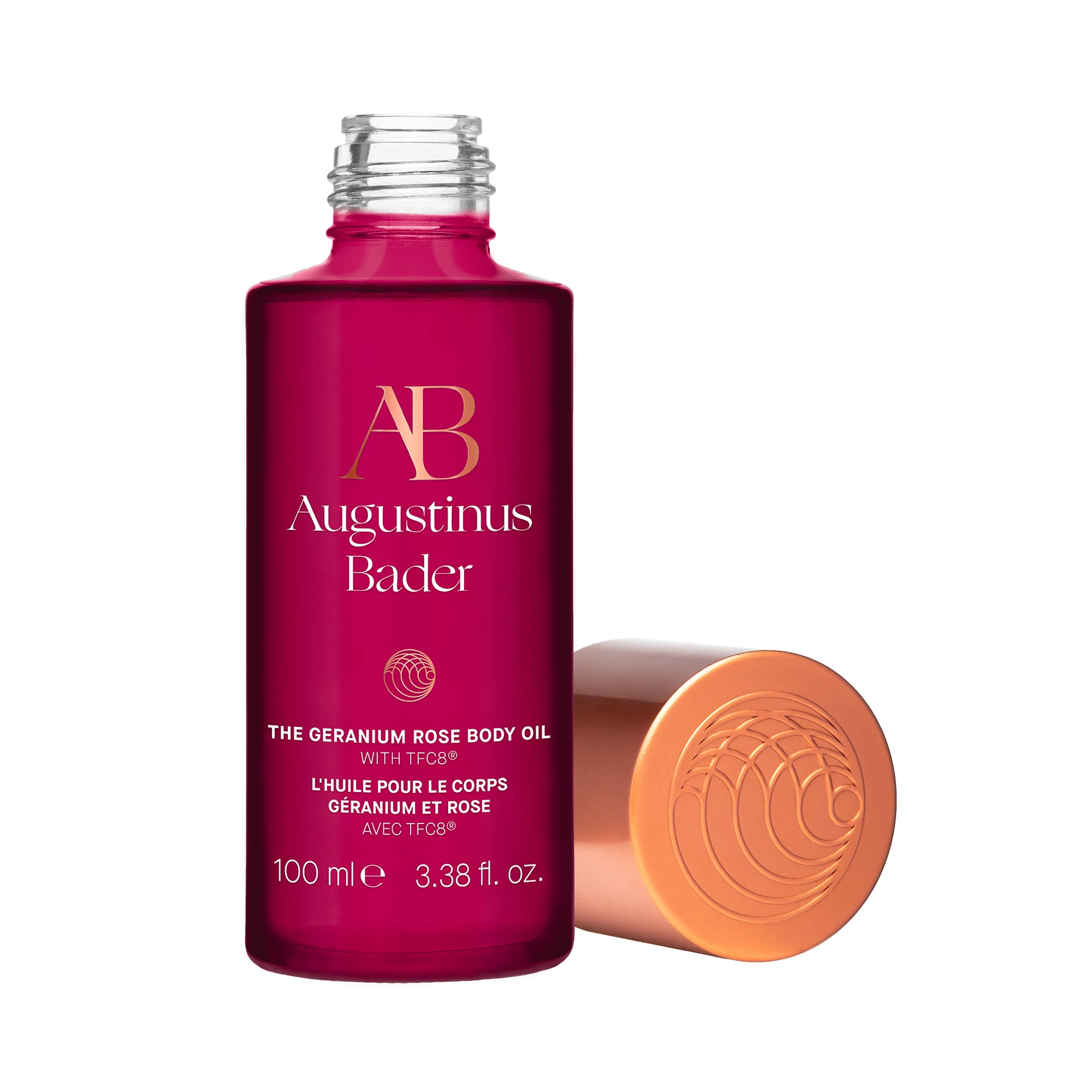 Ulei de corp cu geranium și trandafir 100 ml - Augustinus Bader