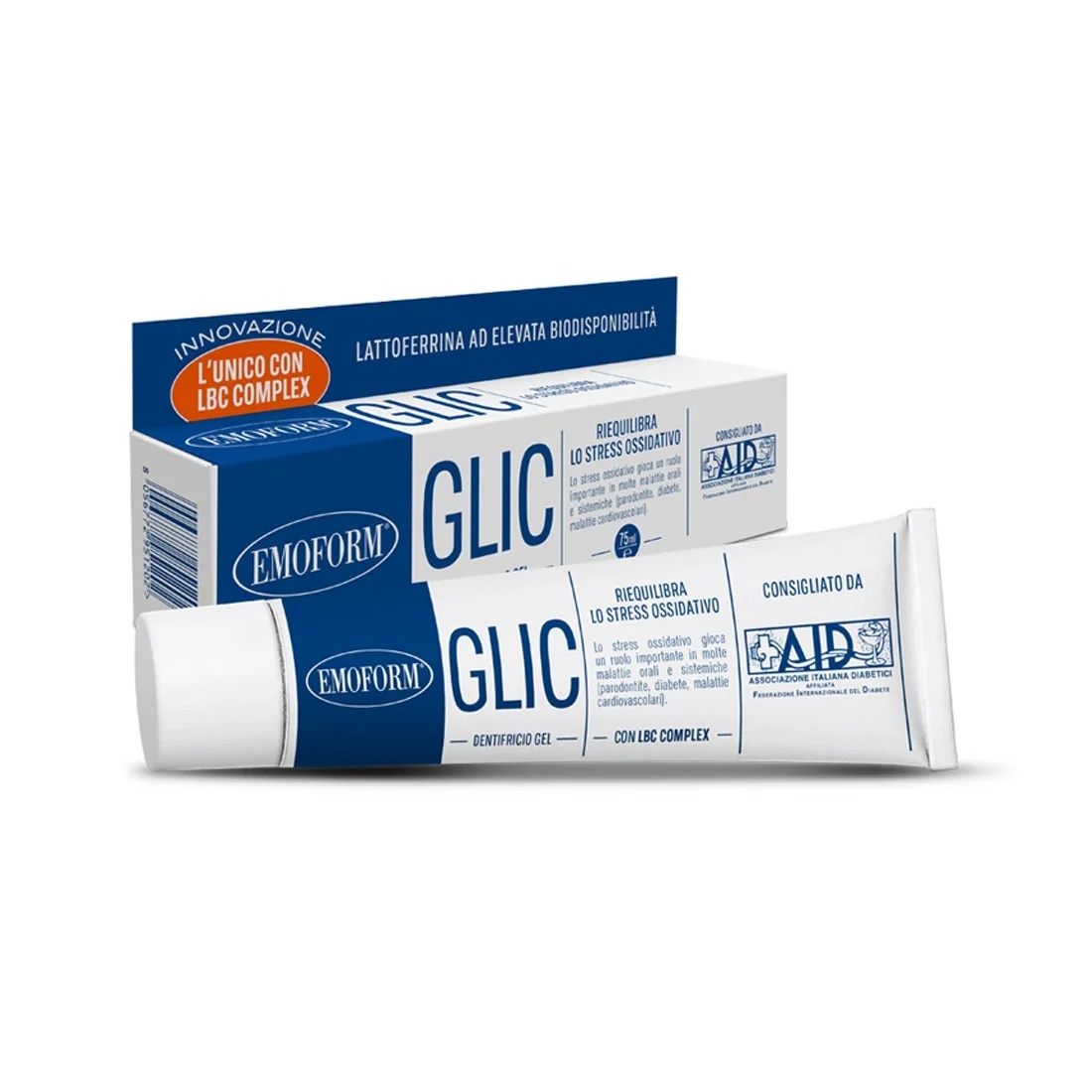 Dentifrice antioxydant quotidien EMOFORM Glic 75 ml