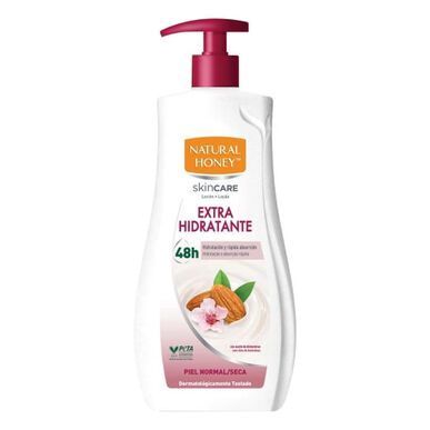 Naturlig honning hudpleie ekstra fuktighetsgivende 48-timers kroppslotion 600 ml