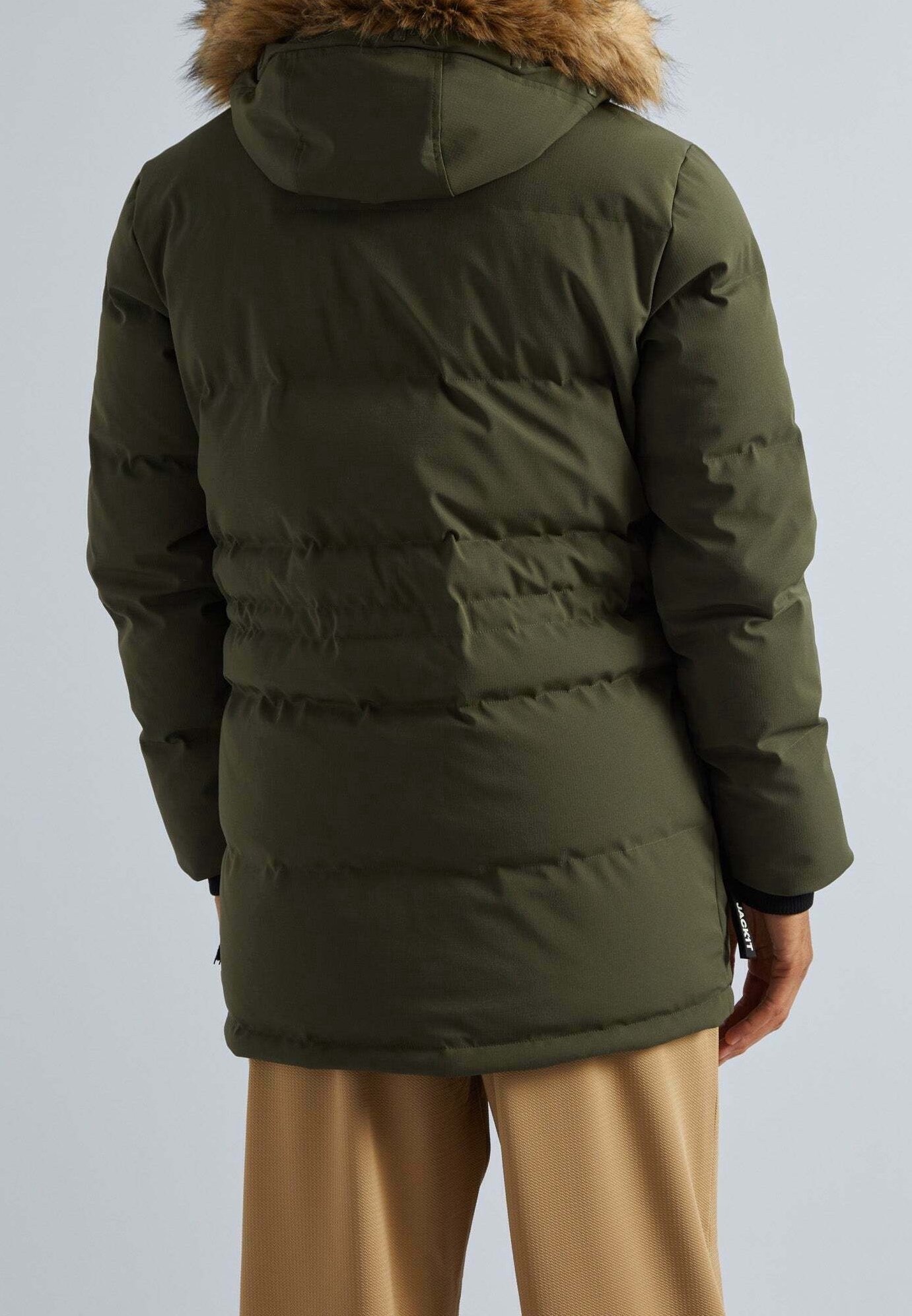JACK1T Daunenmantel - oliv
