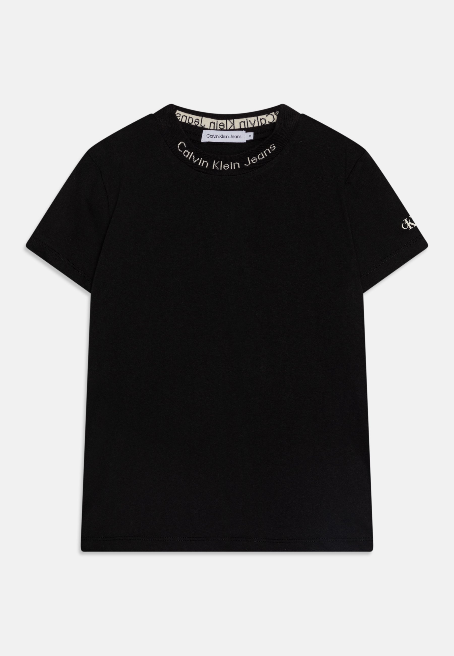 Calvin Klein Jeans EXCLUSIEVE INTARSIA UNISEX 2-PACK - Basic T-shirt - helder wit/zwart