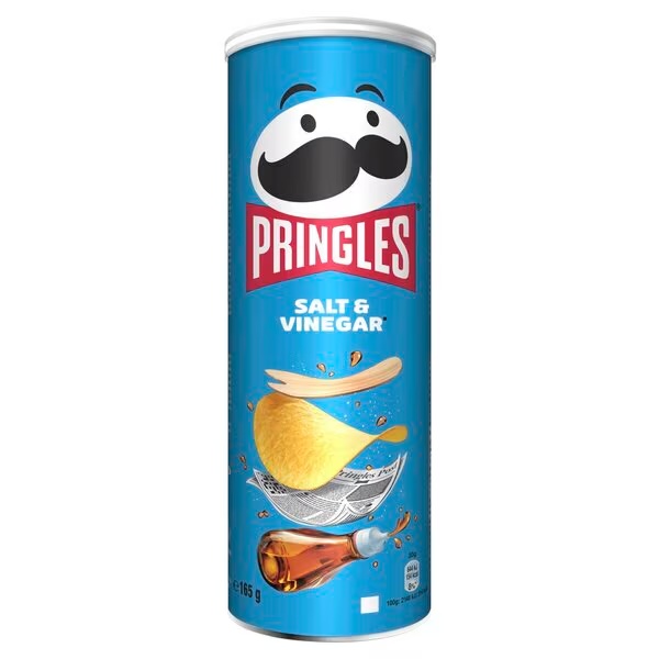 Pringles Soľ a ocot 165 g