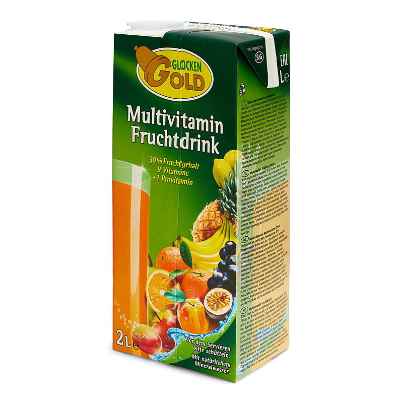 Glockengold Saft 2 l Multivitamin Glockengold
