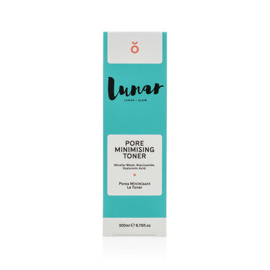 Lunar Glow Pore Minimizing Toner Hyaluronsyre Daglig ansiktstoner Pore Minimizer 200 ml 200 ml