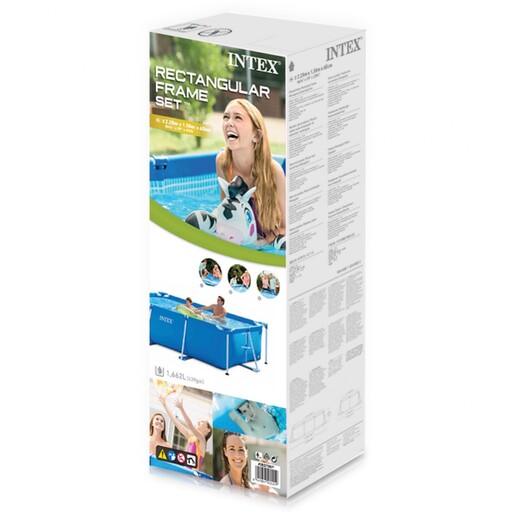 Piscine démontable Intex petit format 220 x 150 x 60 cm - 1,662 L