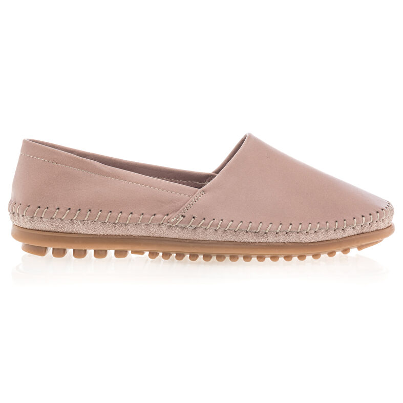 Rosa loafers/båtsko til dame