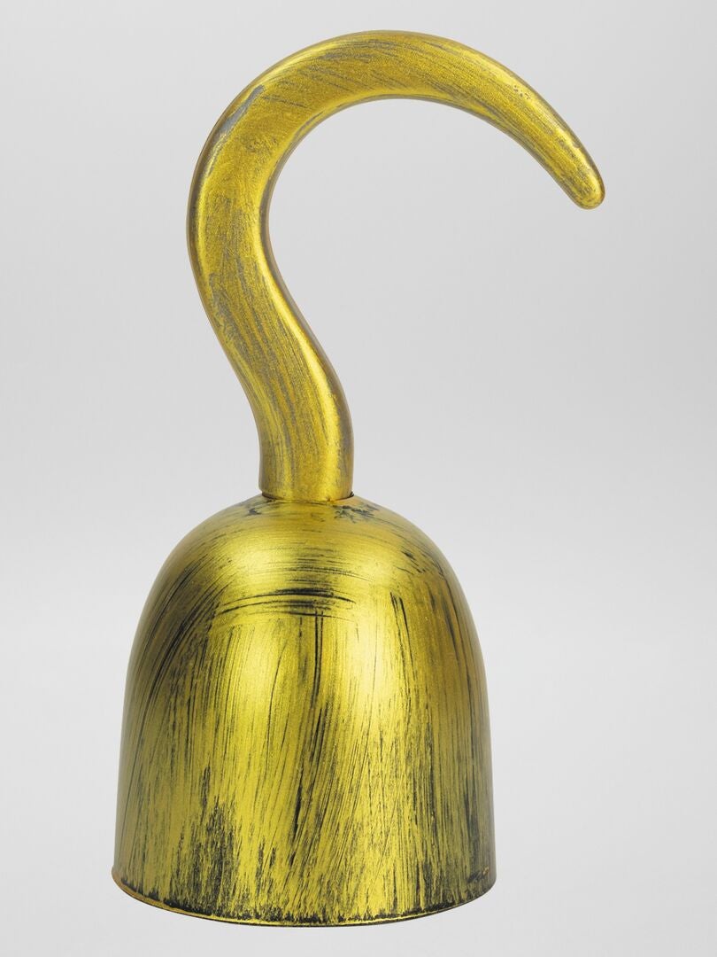 Disfraz de garfio pirata - Oro