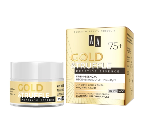 AA Gold&Truffle 75  regenerująco-liftingujący krem-esencja na dzień i na noc 50 ml