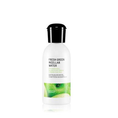 „Freshly Cosmetics“ gaivus žalias micelinis vanduo, prausiklis ir makiažo valiklis, 150 ml