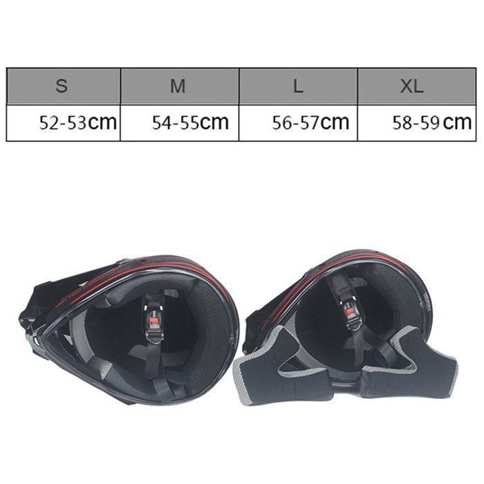 Motorhelm voor kinderen en volwassenen, motocrosshelm, Off-Pentacle